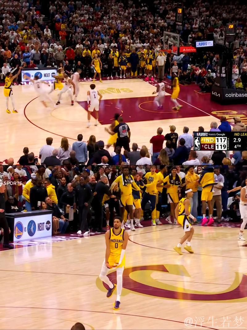 步行者客场取胜 骑士难挡哈利伯顿22分13助攻表现